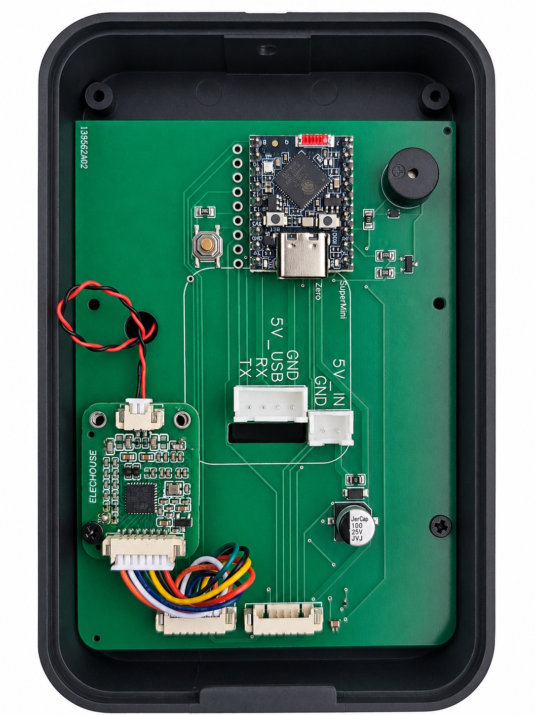 V0.1H internal hardware interface view