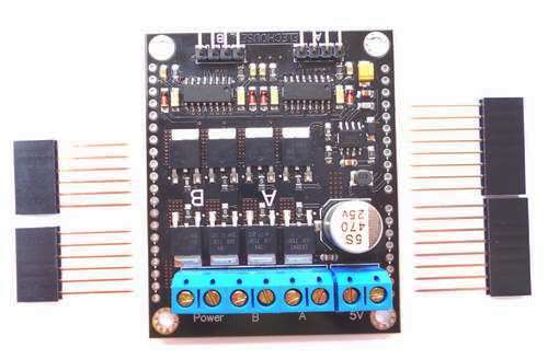 Dicrey 50A Dual-Channel Motor Driver Module Car Driver Module H Bridge Controller Board for Arduino Current Limit