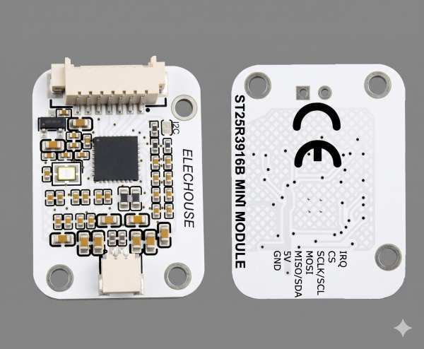 ST25R3916B Mini NFC Module with Ultra-Slim External Antenna - ELECHOUSE