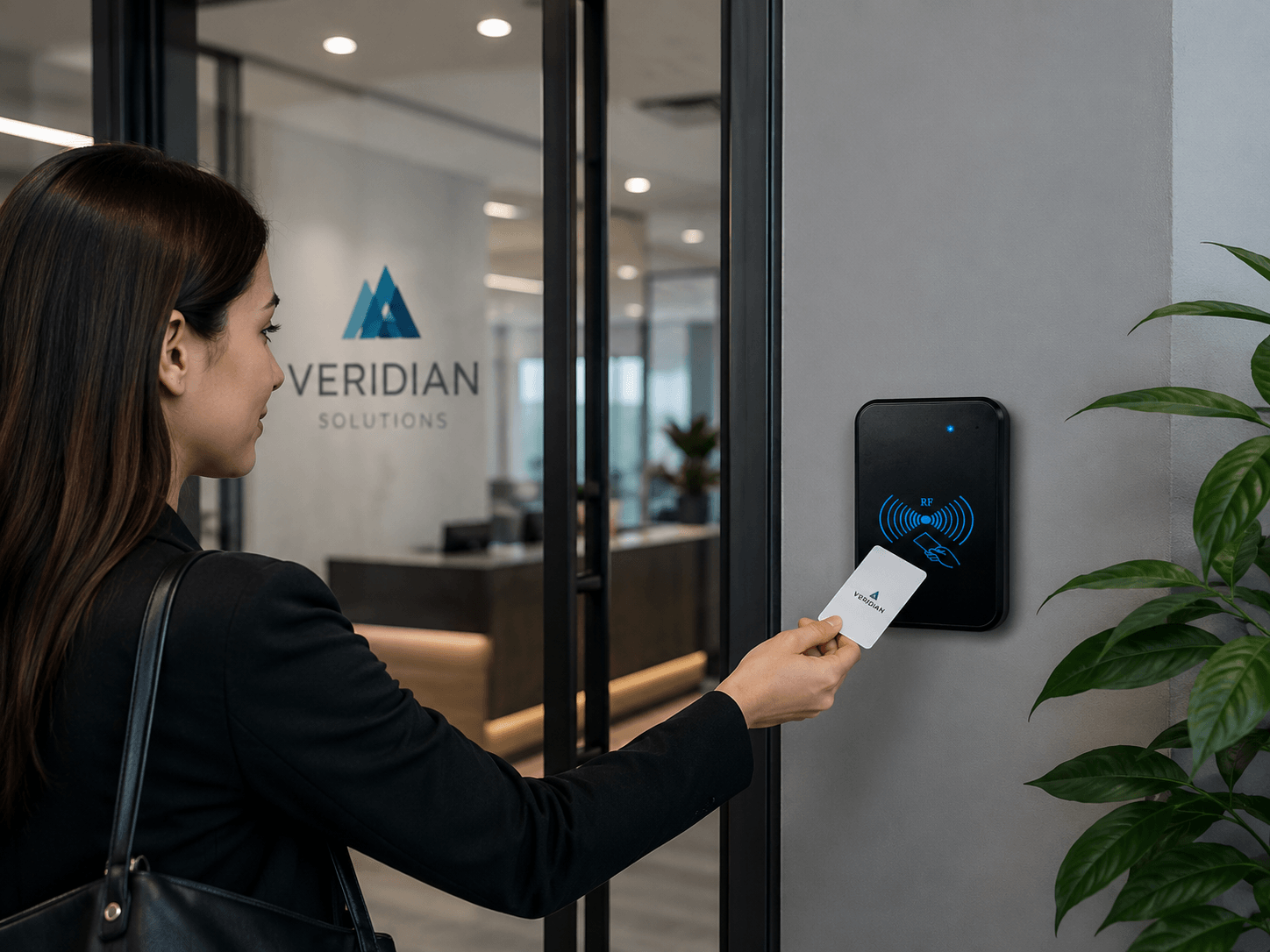 Network RFID Reader office entry scenario Network RFID Reader for office entry evaluation