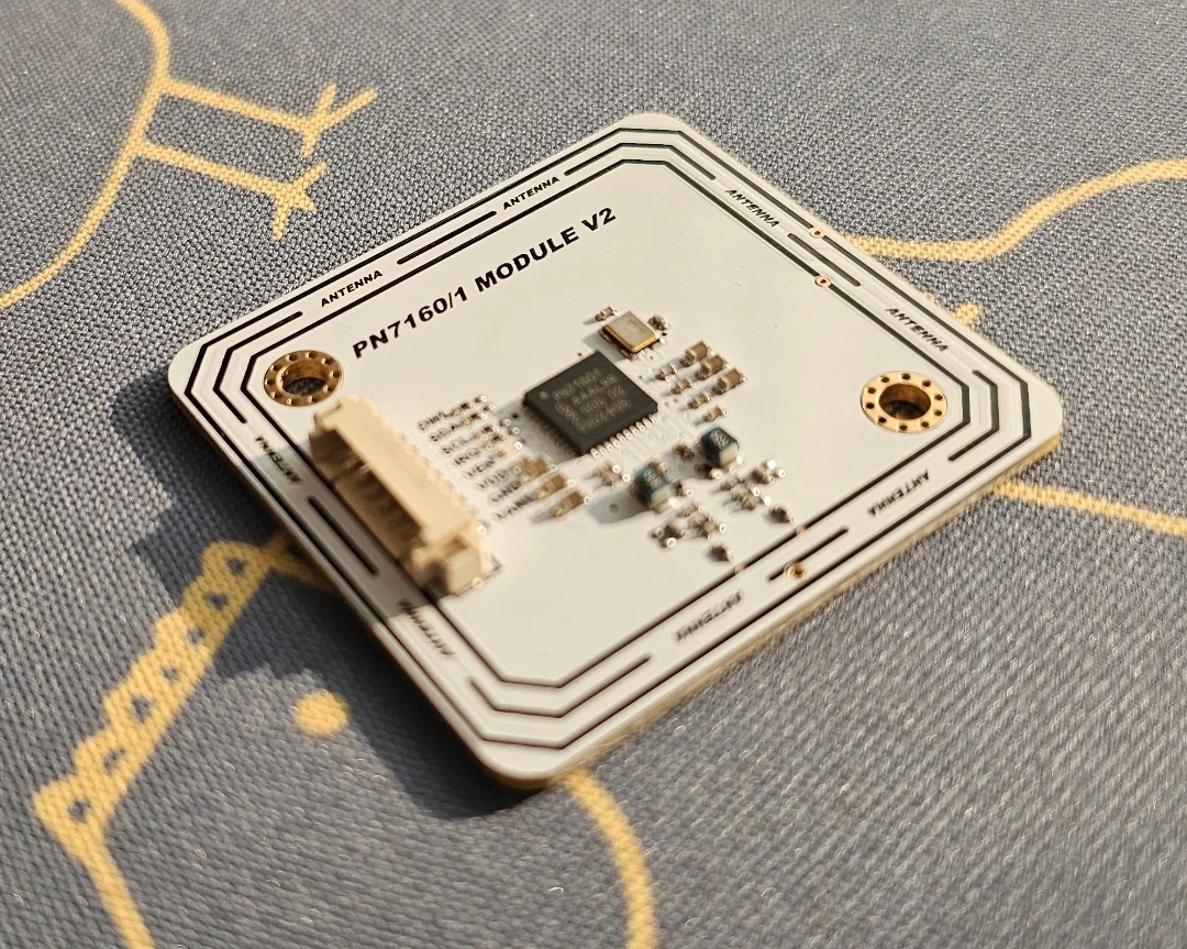 PN7160 / PN7161 NFC RFID Module I2C – back view – ELECHOUSE