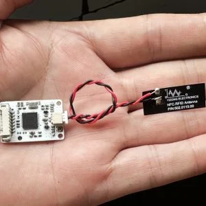 PN5321 MINI NFC Module with ferrite antenna, compact 25x16mm board